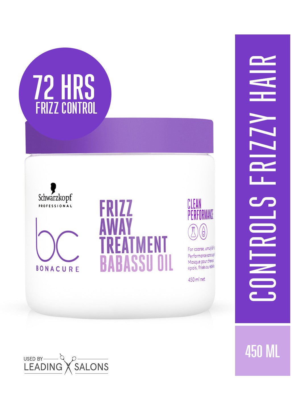 Schwarzkopf Professional Bonacure Frizz Away Hair Mask with Babassu Oil 450ml