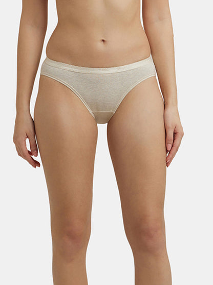 Jockey Women's 3-Pack Medium Coverage Super Combed Cotton StayFresh Bikini