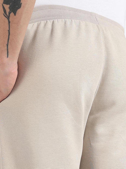 Jockey UM78 Men's Super Combed Cotton Rich Fleece Trackpants - Pure Cashmere Beige