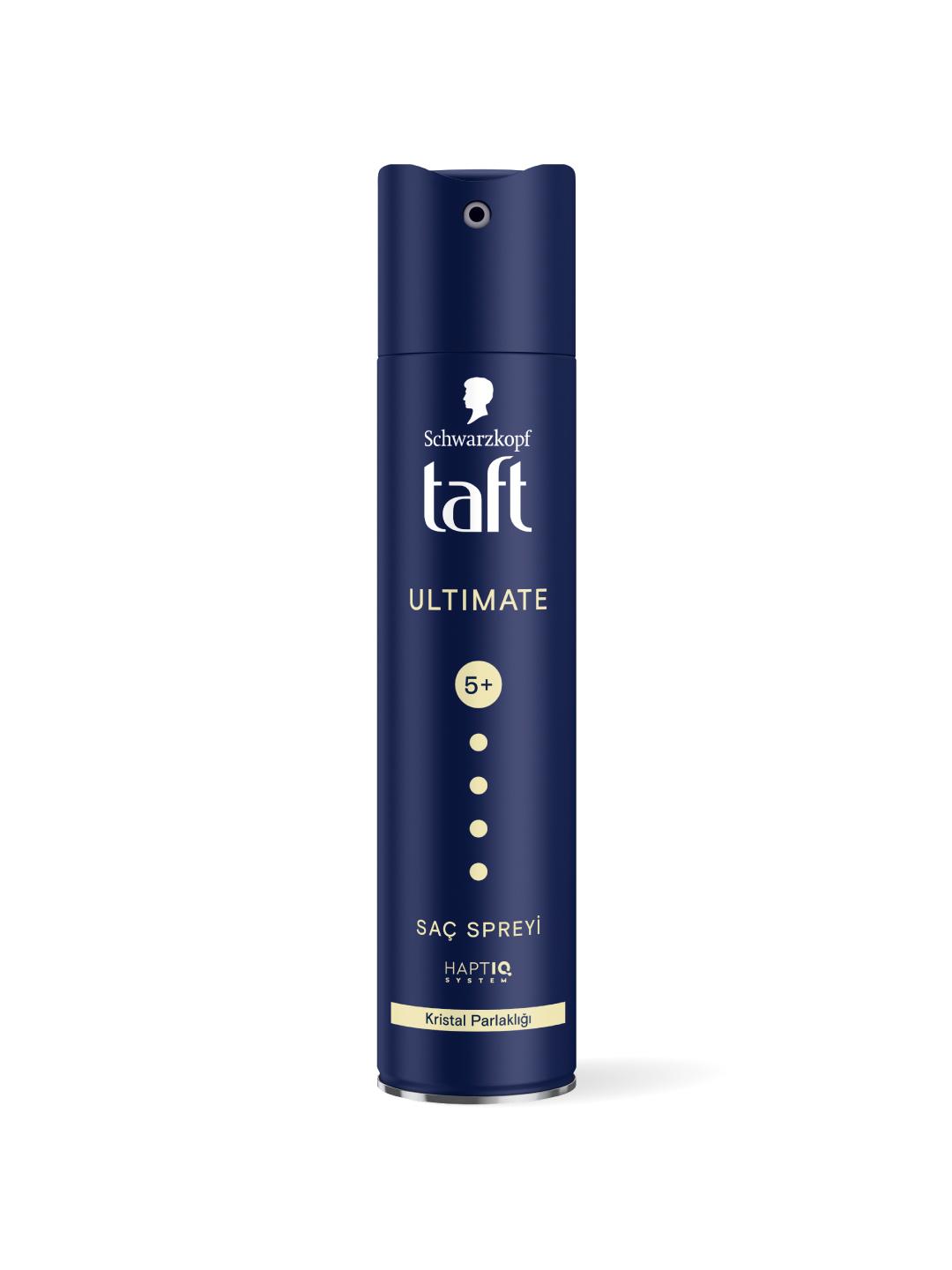 Schwarzkopf Taft Ultimate Hair Spray for Crystal Shine Mega Hold