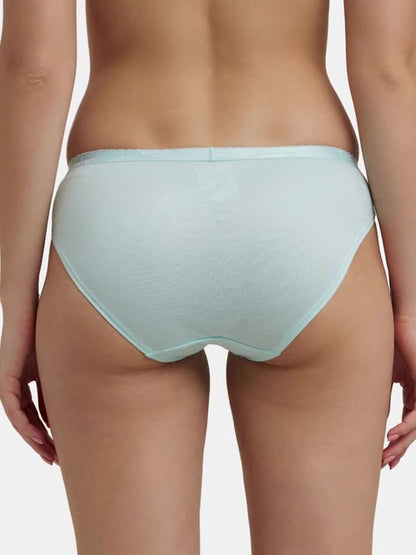 Jockey Women's 3-Pack Medium Coverage Super Combed Cotton StayFresh Bikini