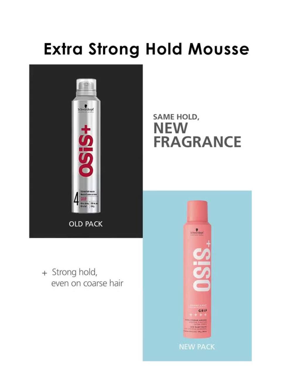 Schwarzkopf Professional OSiS+ Grip Extra Strong Volume and Body Mousse