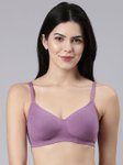 Enamor Non-Padded Wirefree High Coverage Stretch Cotton Everyday Bra A042