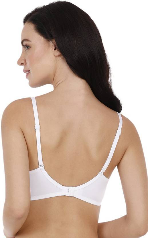 Amante Women's White Lightly Padded T-Shirt Bra for Smooth Everyday Comfort