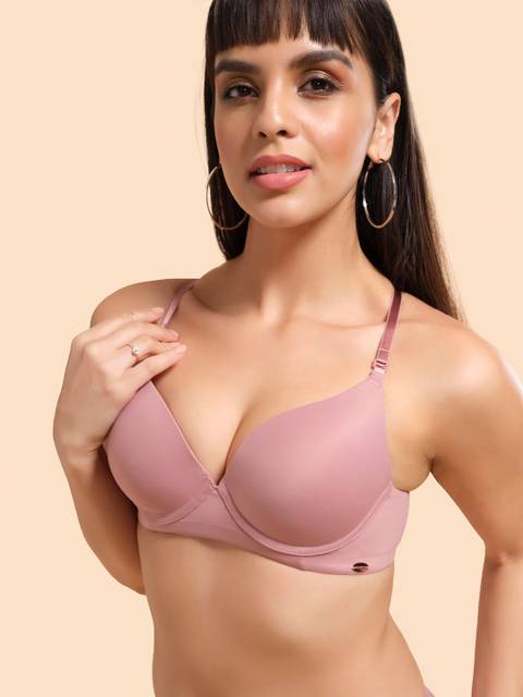 Enamor F114 Air Brush Women's Push-up Lightly Padded Bra for Enhanced Shaping