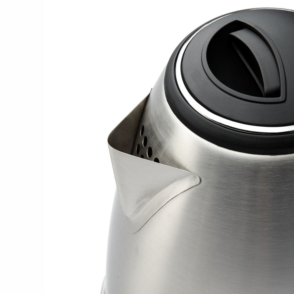 Borosil Rio 1.5L Stainless Steel Electric Kettle with Auto Cut-Off & Dry-Boil Protection