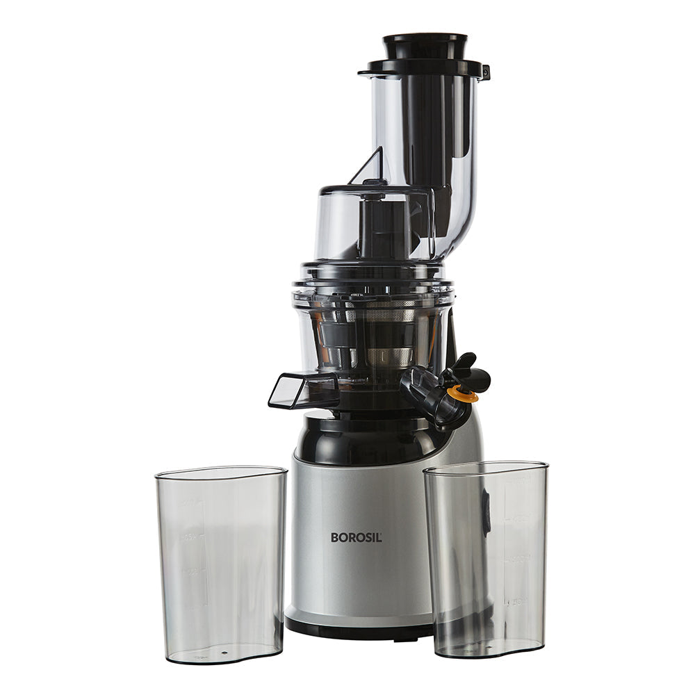Borosil HealthPro Cold Press Slow Juicer for Nutrient-Rich Smooth Juices