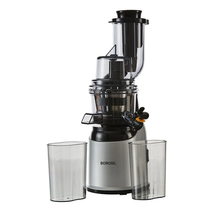 Borosil HealthPro Cold Press Slow Juicer for Nutrient-Rich Smooth Juices