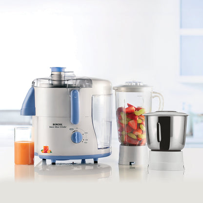 Borosil Primus II 500W Multi-Functional Juicer Mixer Grinder Appliance