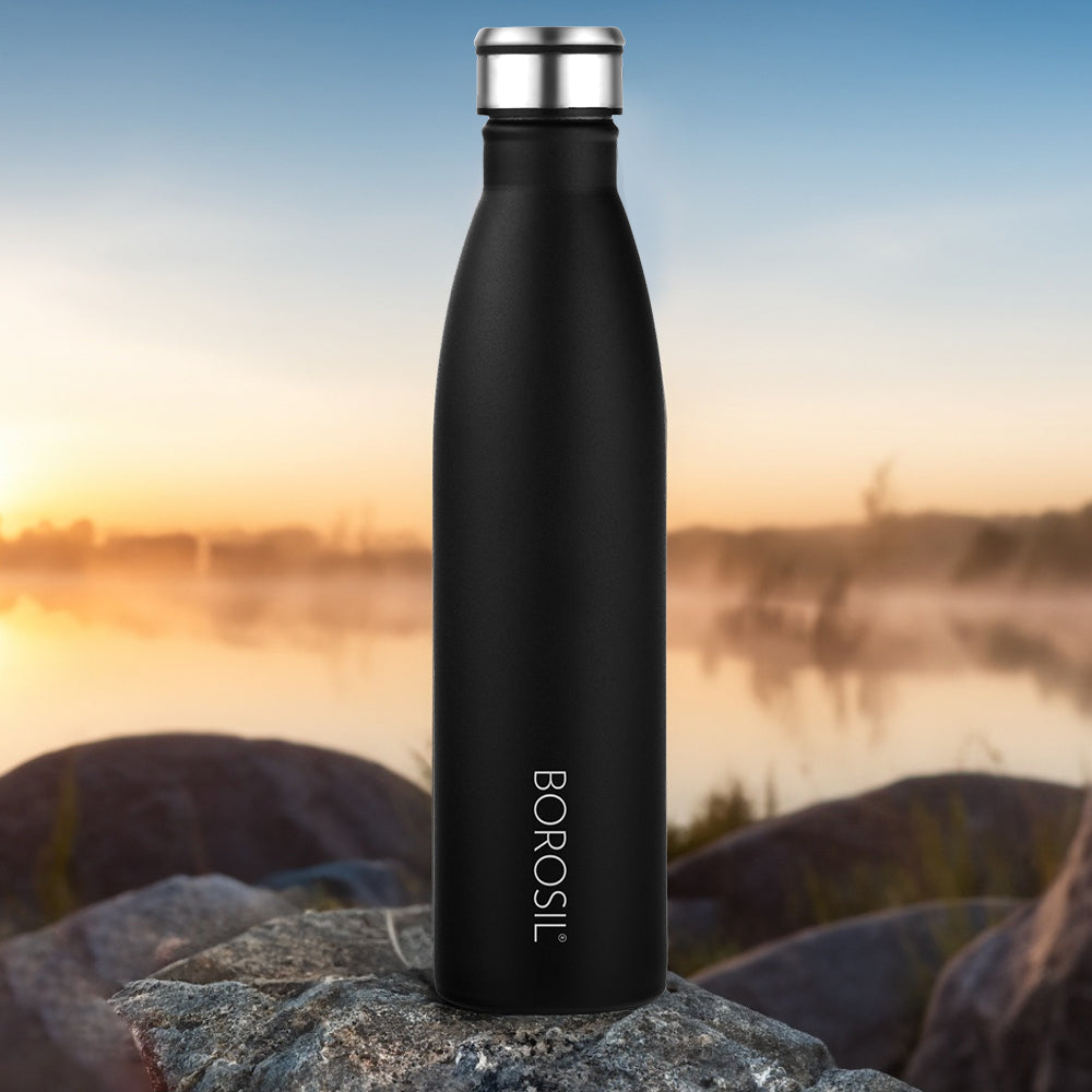 Borosil Fresh 900ml Stainless Steel Leak Proof Water Bottle