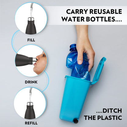 Borosil Fresh 900ml Stainless Steel Leak Proof Water Bottle