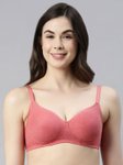 Enamor Non-Padded Wirefree High Coverage Stretch Cotton Everyday Bra A042