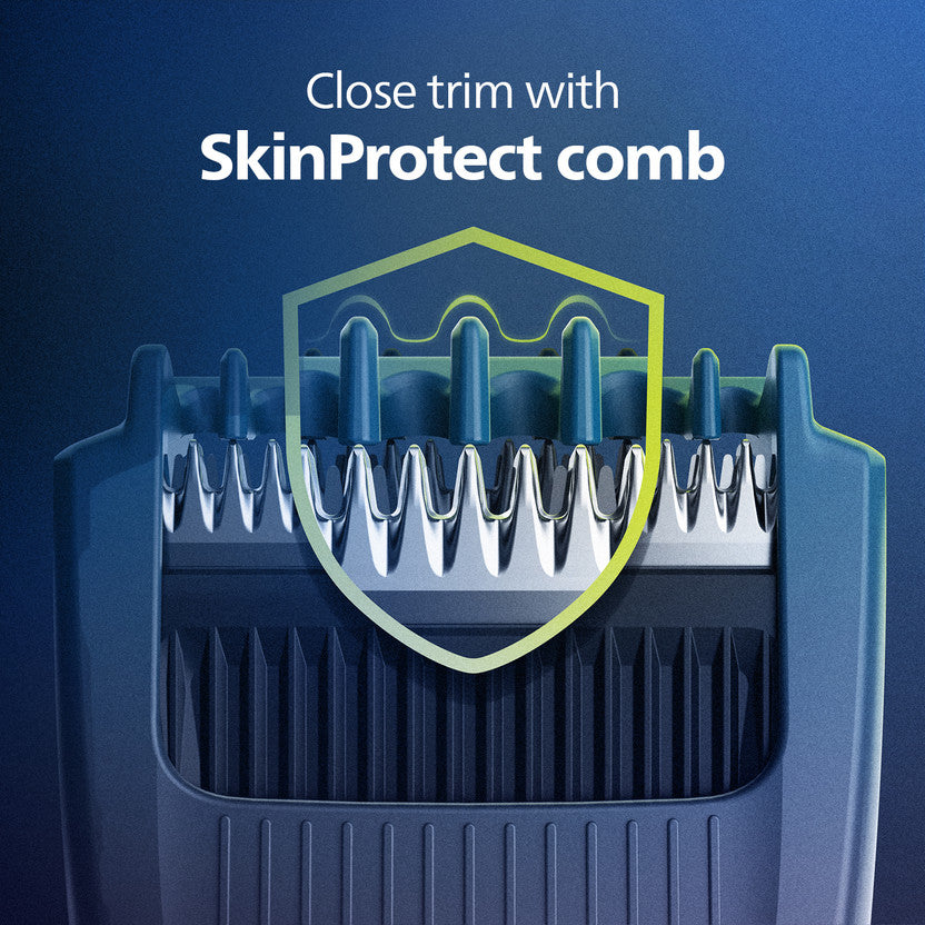 Philips BT1233/18 DuraPower Skin Safe Cordless Beard Trimmer Blue