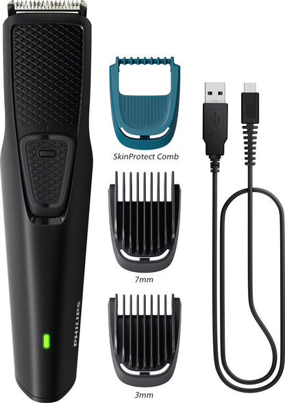 Philips BT1233/18 DuraPower Skin Safe Cordless Beard Trimmer Blue