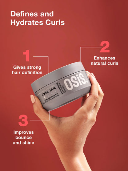 Schwarzkopf Professional OSiS+ Curl Jam Defining Gel for Hydrated Curls