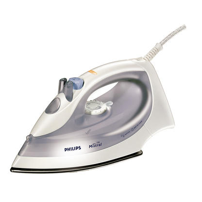 Philips GC2115/02 Steam Iron with Non-Stick Soleplate and Calc Clean