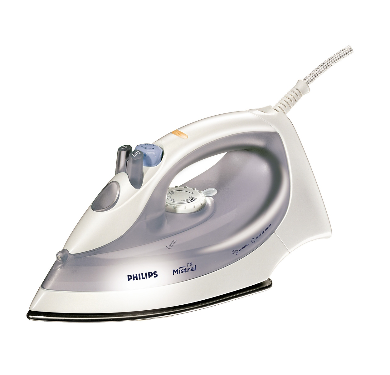 Philips GC2115/02 Steam Iron with Non-Stick Soleplate and Calc Clean