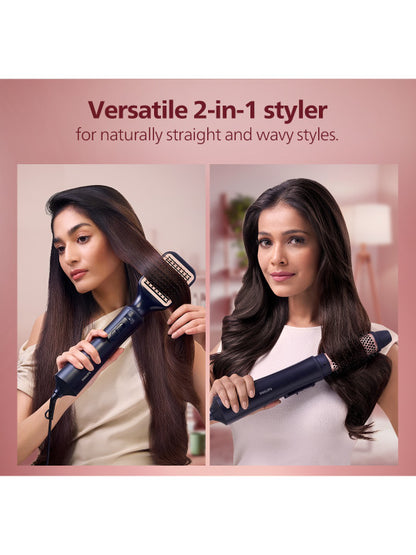 Philips 2-in-1 Airstyler BHA531/10 with 3X Volume and Ionic Care