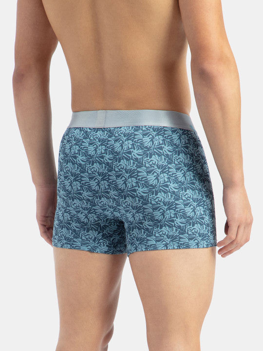 Jockey Men's Tactel Microfiber Stretch Printed Trunk with Moisture Move, IC30