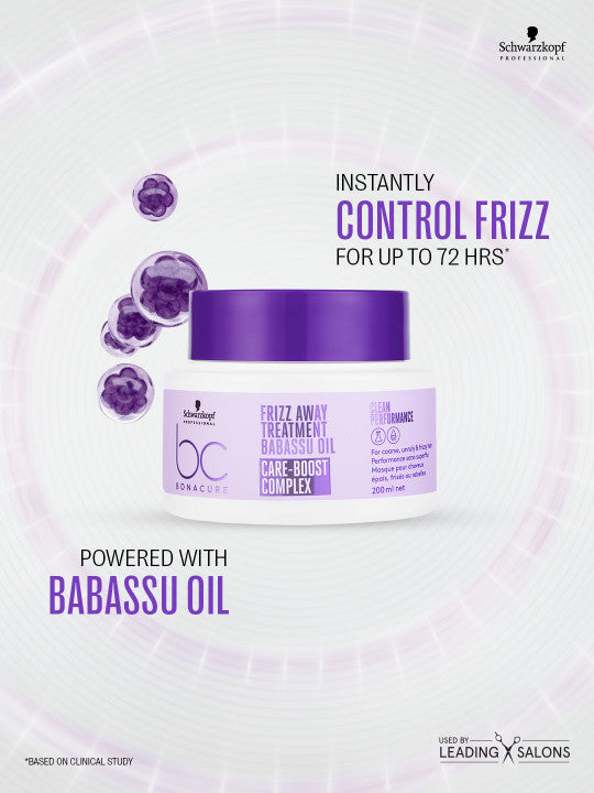 Schwarzkopf Professional Bonacure Frizz Away Hair Mask with Babassu Oil